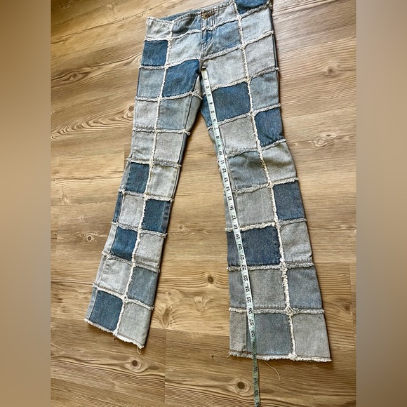 Zana Di Vintage 90’s Patchwork Jeans - Picture 5 of 5